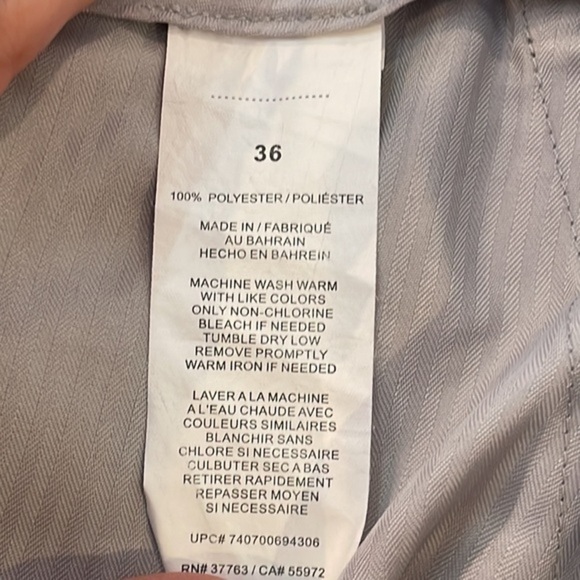 Mens shorts PGA tour athletic plaid career casual flat front - Picture 5 of 8